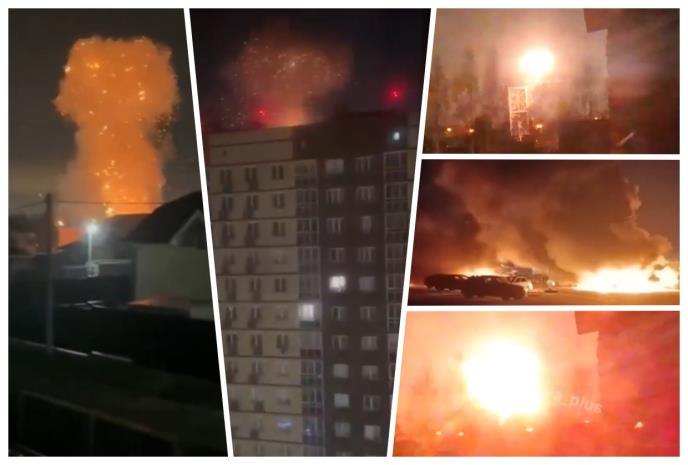 GORI MOSKVA, NAJVEĆI UKRAJINSKI NAPAD IKADA! Ima mrtvih i ranjenih, zatvoreni aerodromi, dronovi se pre zore sručili na glavni grad Rusije (FOTO, VIDEO)