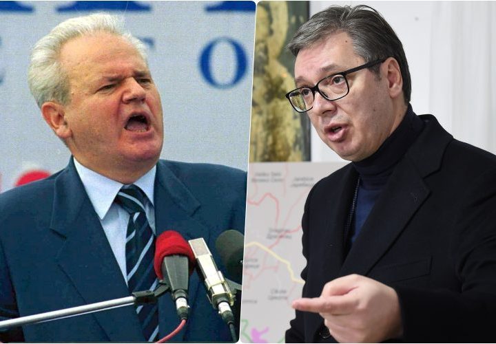 Vučić ko Milošević